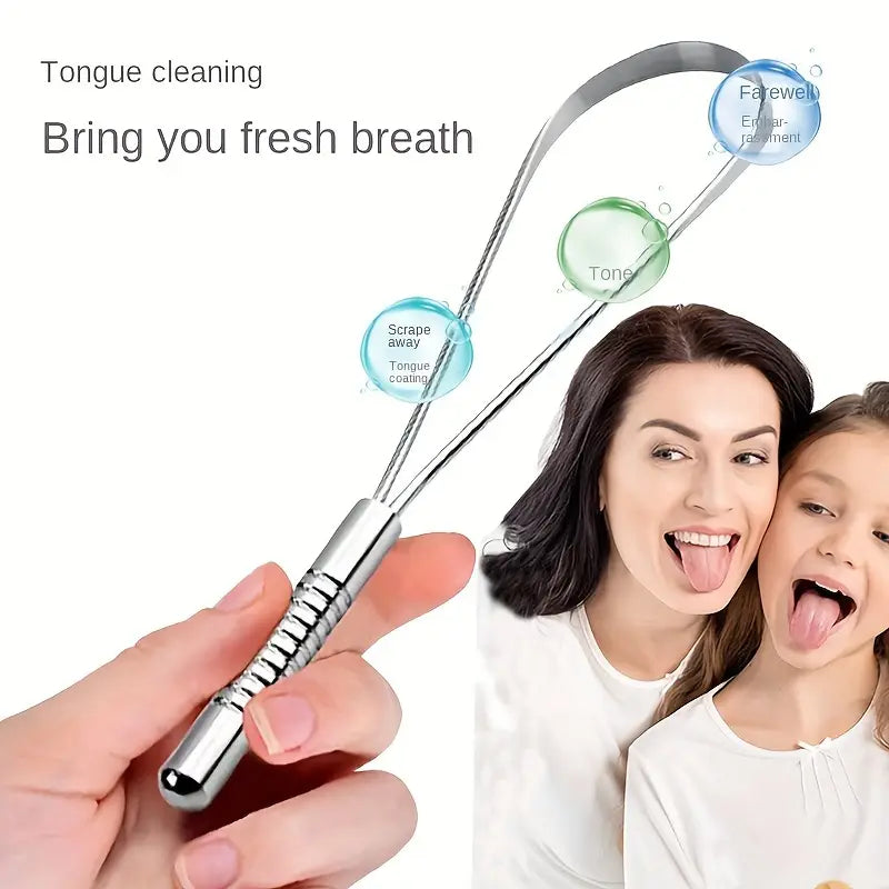 Stainless Steel Tongue Cleaner