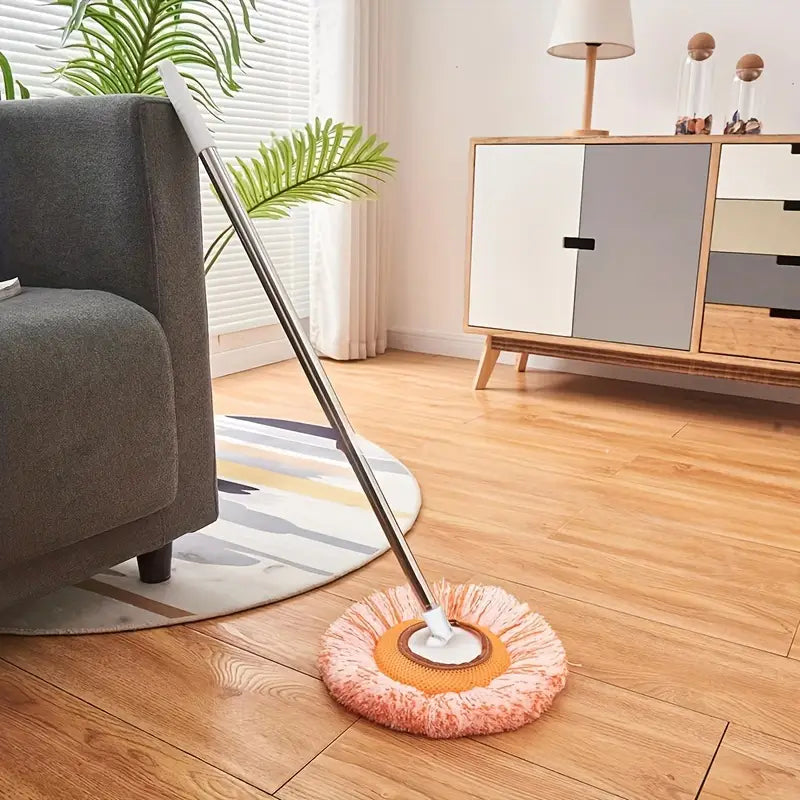 Self-Wringing Spin Mop