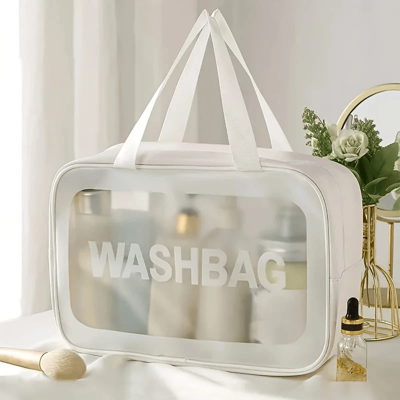 3-Piece Waterproof Makeup Bag Set