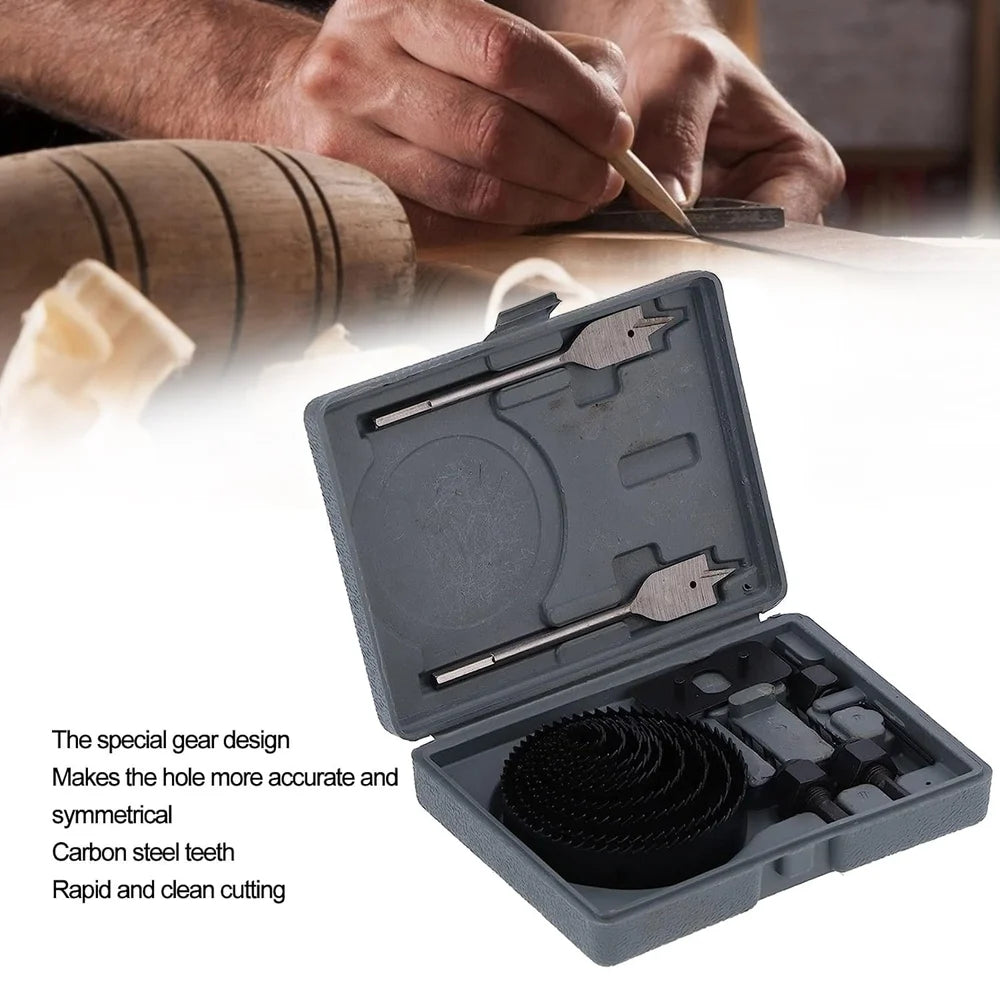 18-Piece Hole Saw Kit