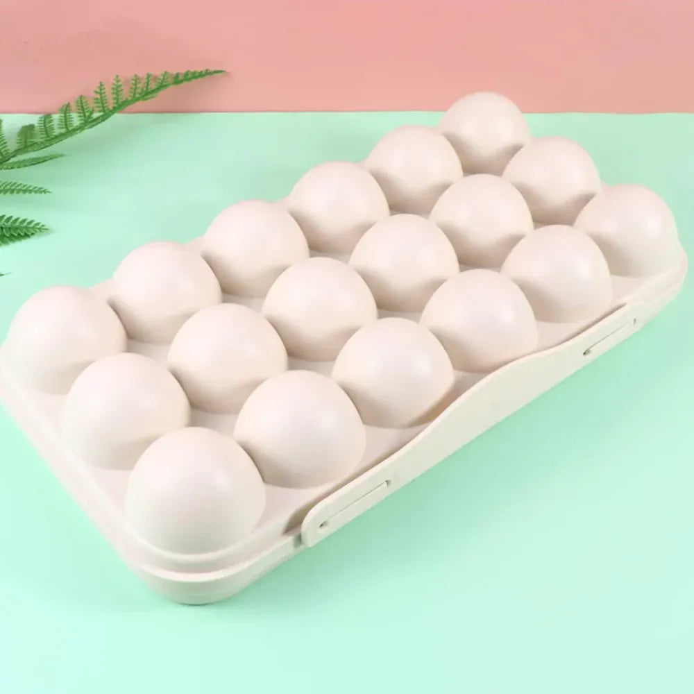 18-grid egg holder - home & kitchen
