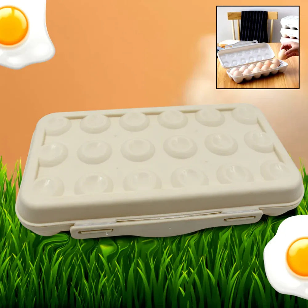 18-grid egg holder - home & kitchen