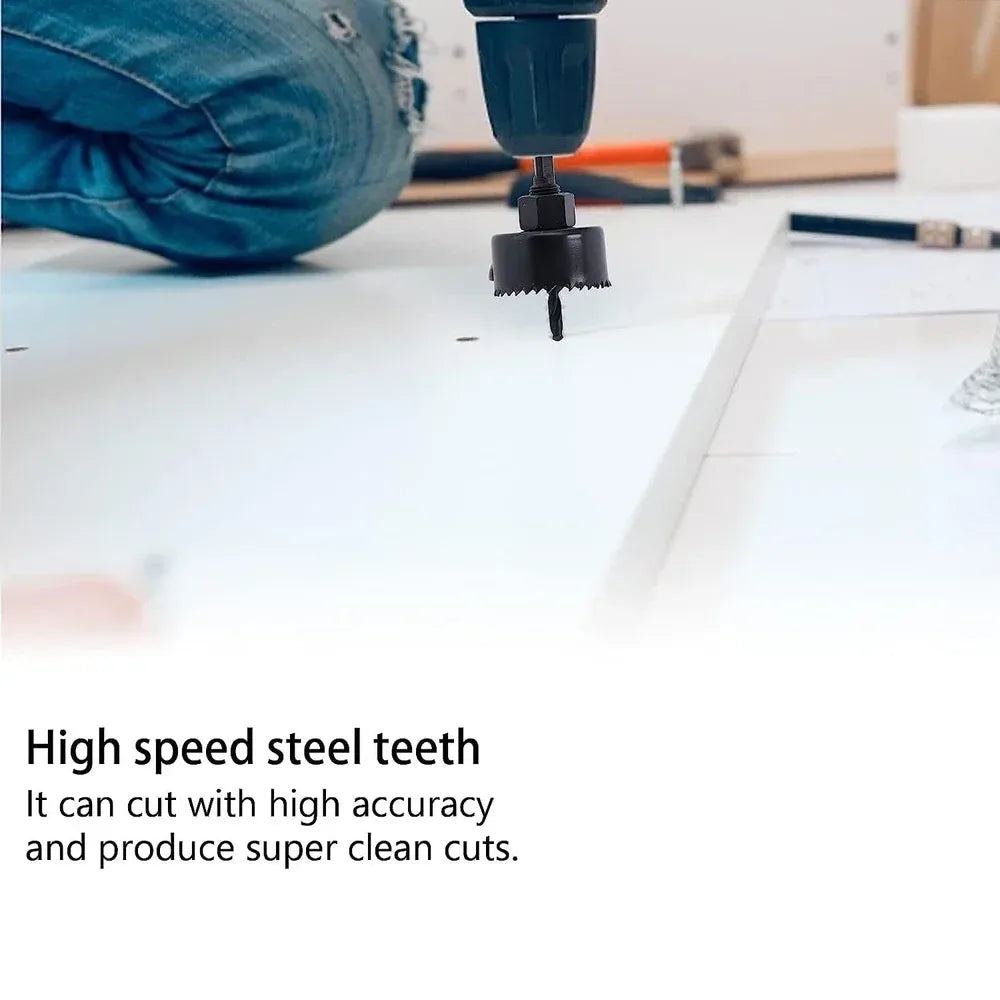 18-piece hole saw kit - hardware