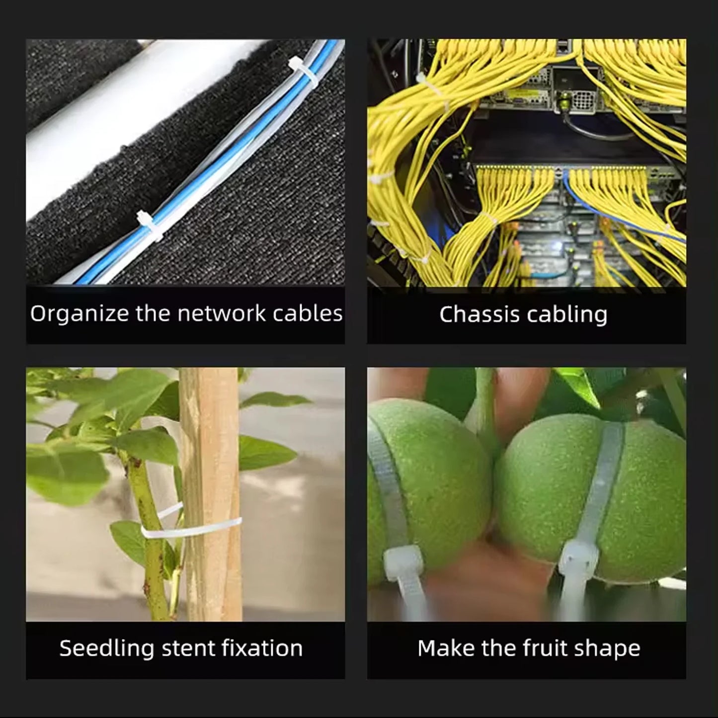 Heavy-Duty Nylon Cable Ties