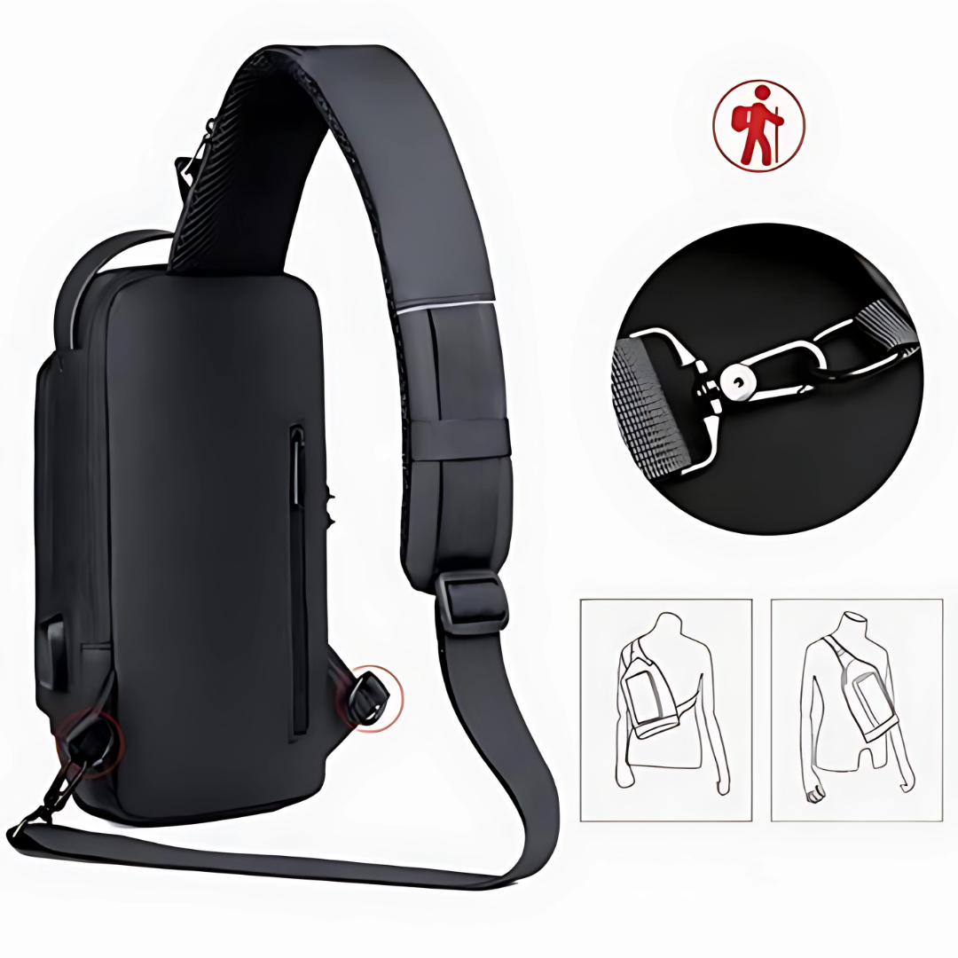 Unisex Crossbody Sling Bag