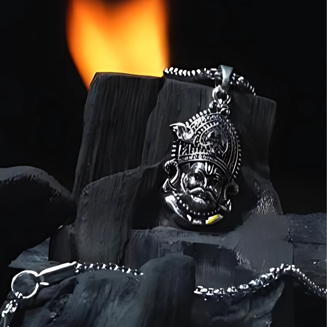 Khatu Shyam Maharaj Pendant with Chain