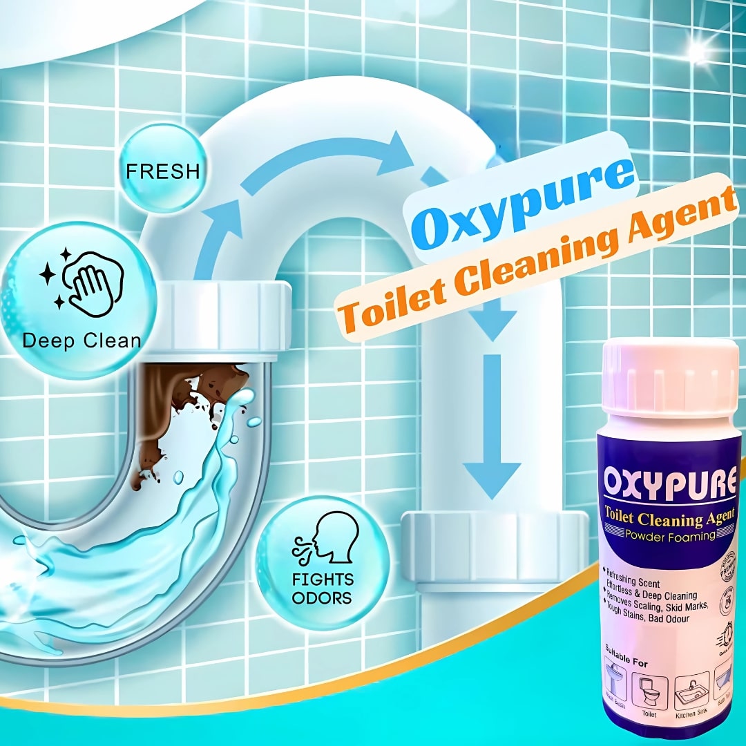 OxyPure Toilet Cleaning Agent (Pack of 2)