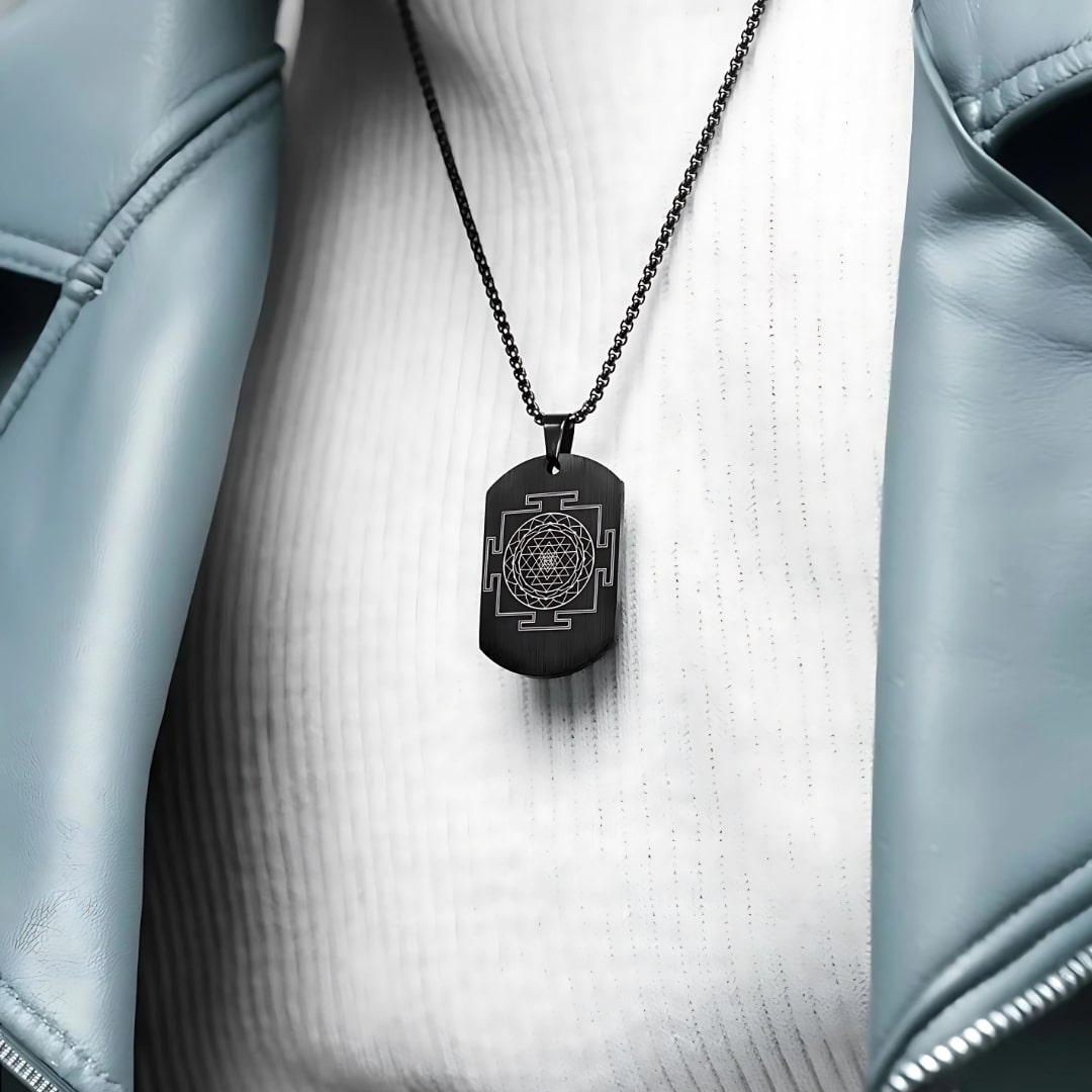 Shree Yantra Chain Necklace