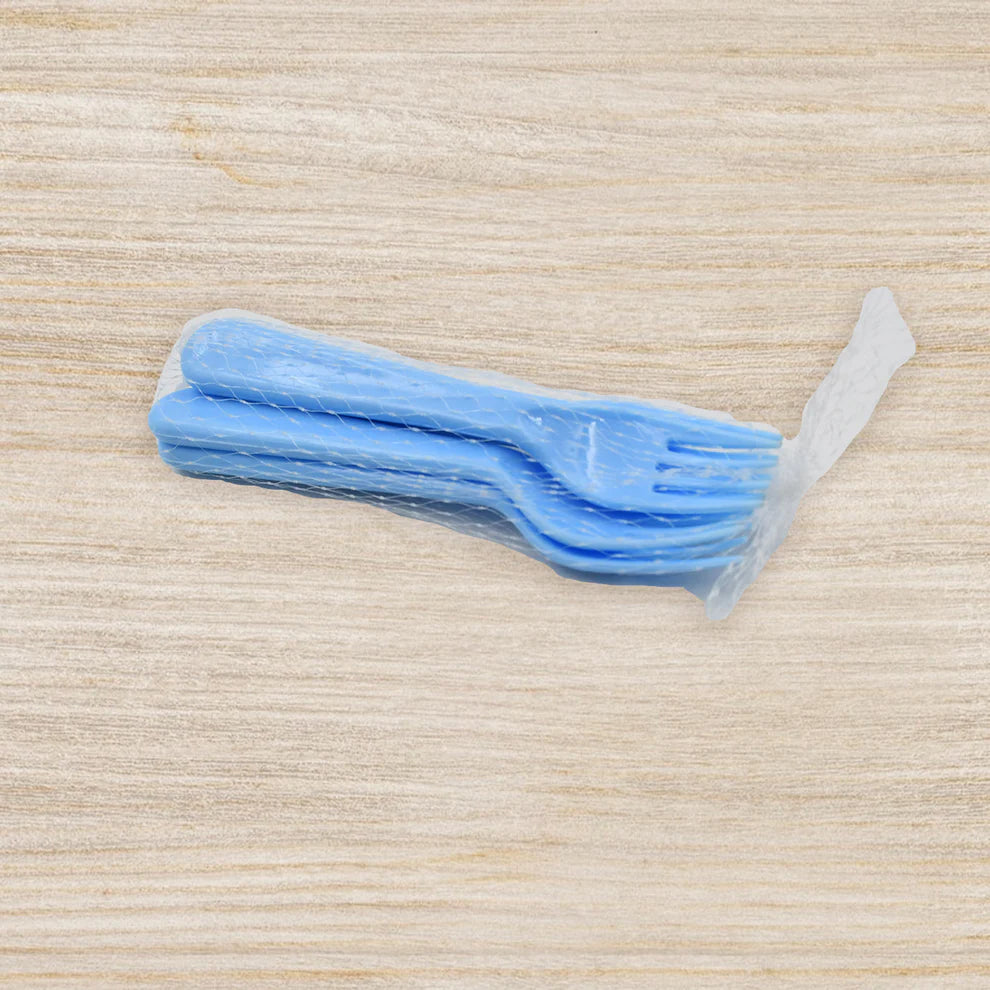 Reusable Plastic Fork Set – 5 Pcs