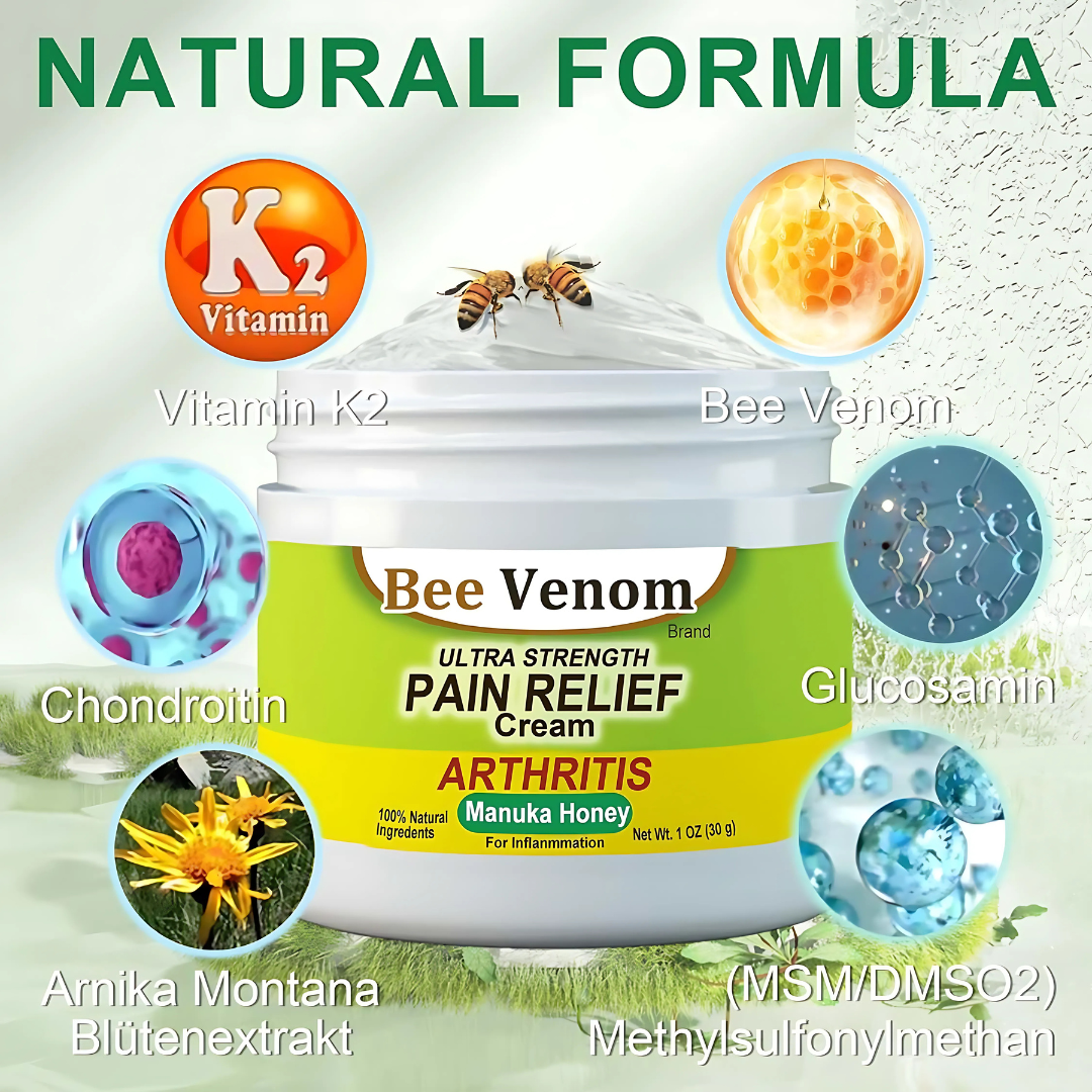 Bee Venom Joint and Bone Therapy Cream (100gm)