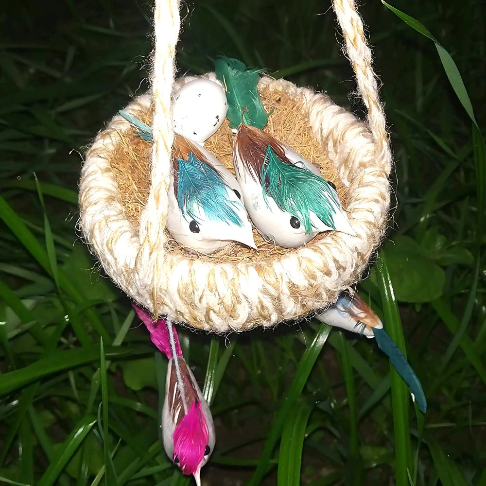Jute Hanging Bird Nest