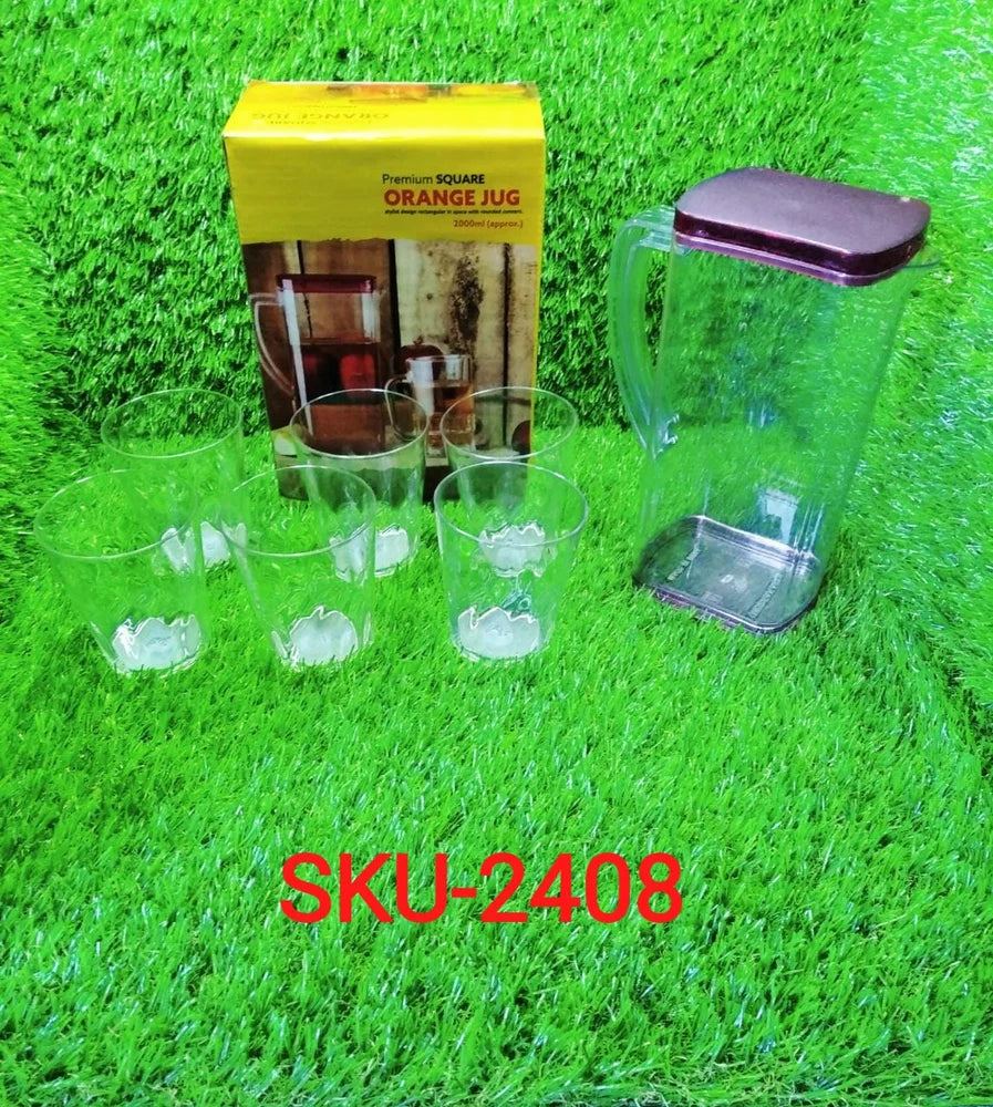Unbreakable Square Jug Set