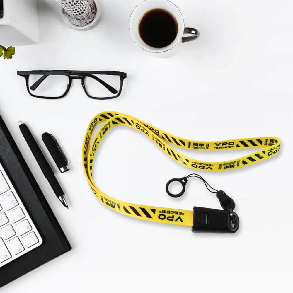2-in-1 charging lanyard cable - office