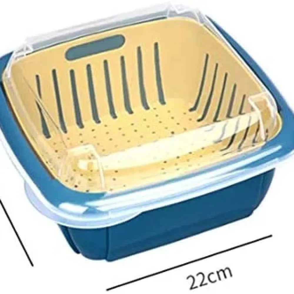 2-in-1 drainer basket - home & kitchen