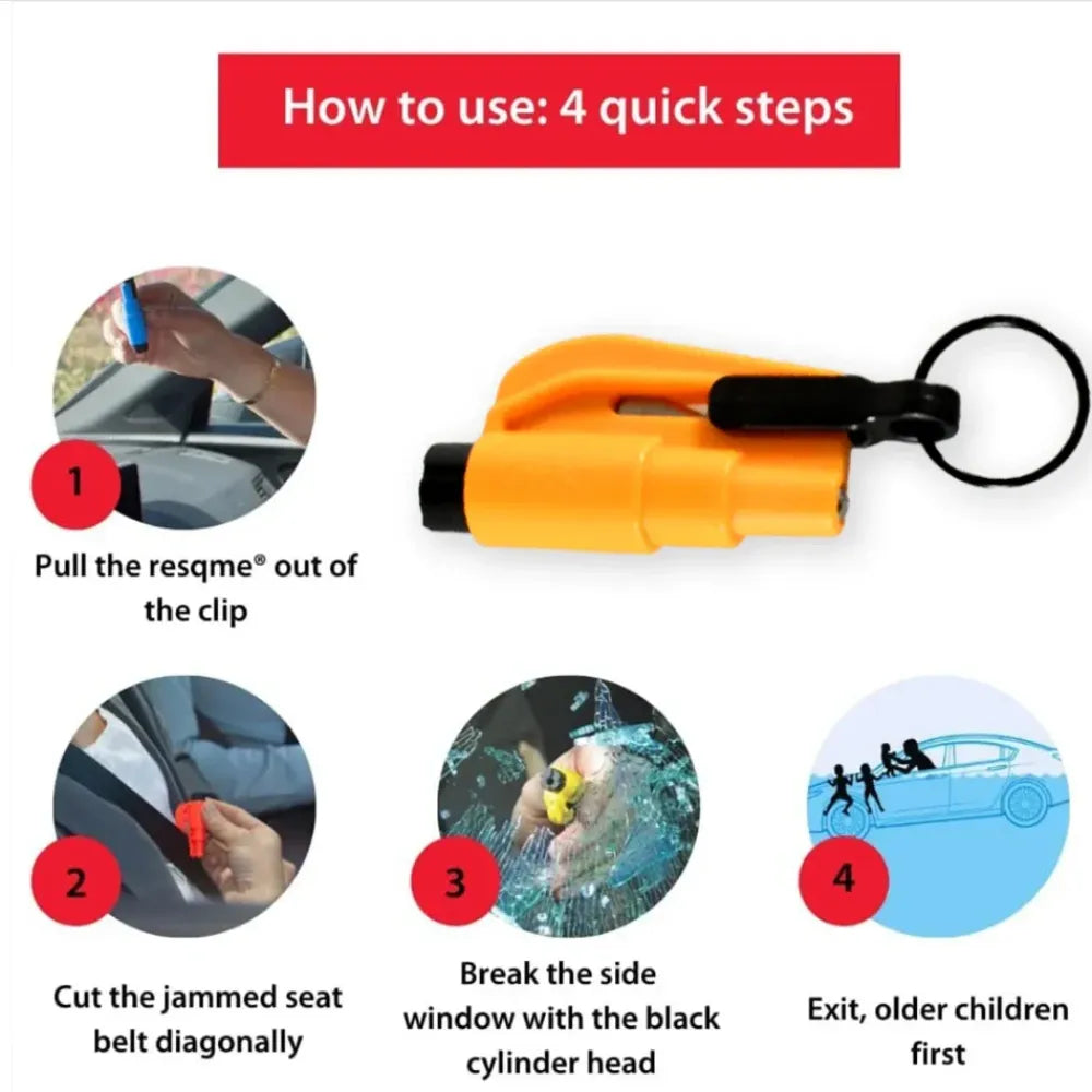 2-in-1 safety cutter - automotive
