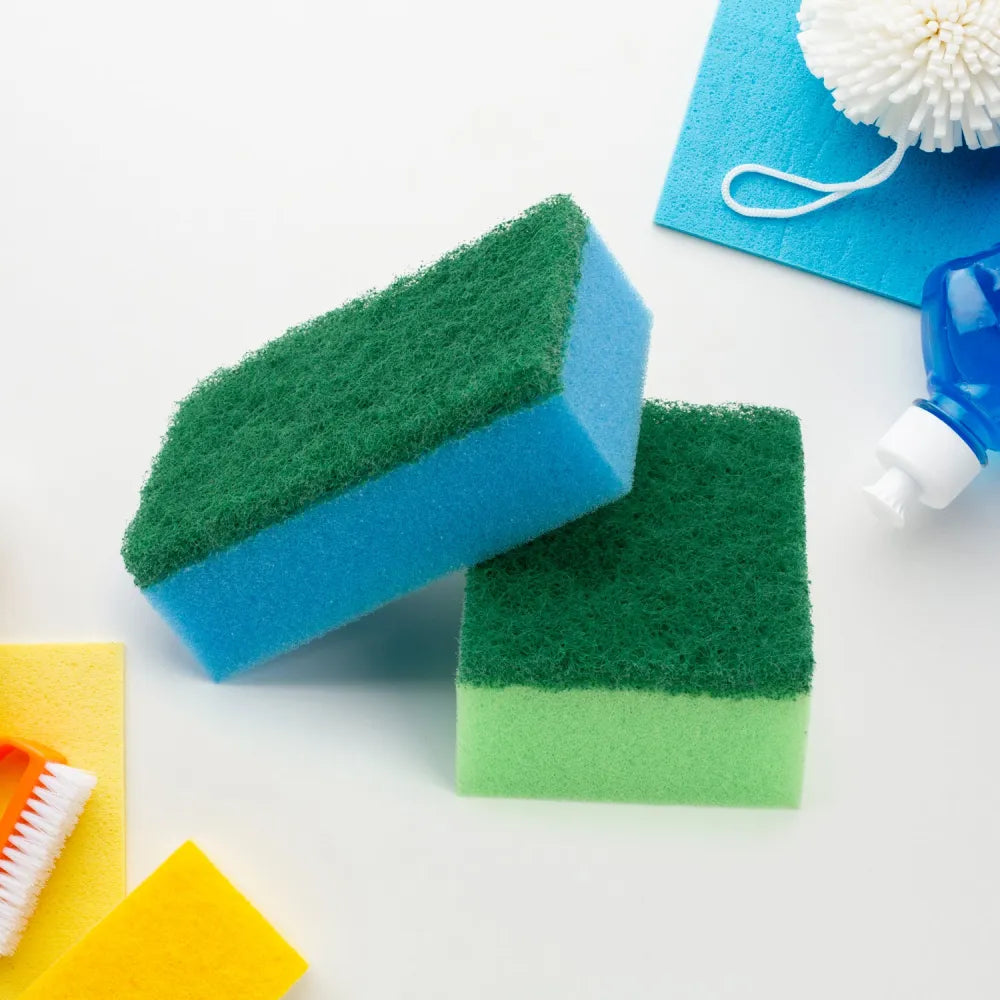 2-in-1 scrub sponge - home & kitchen