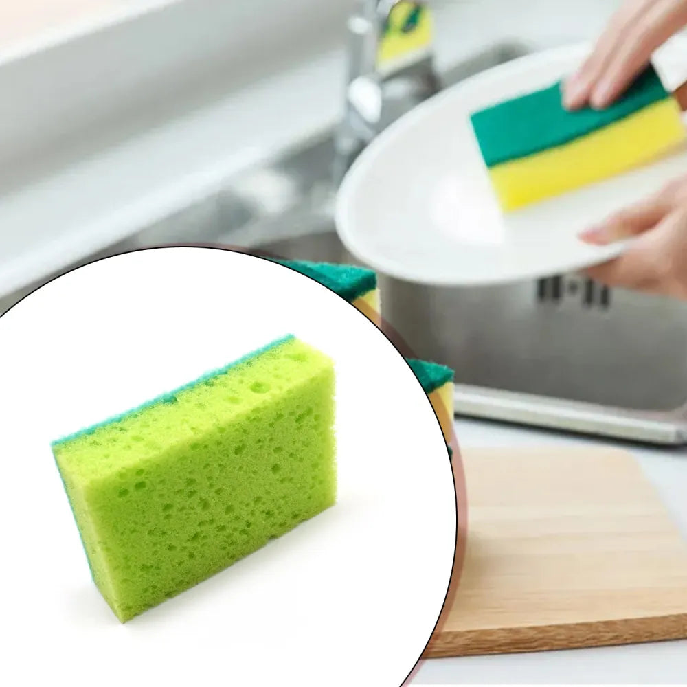2-in-1 scrub sponge - home & kitchen