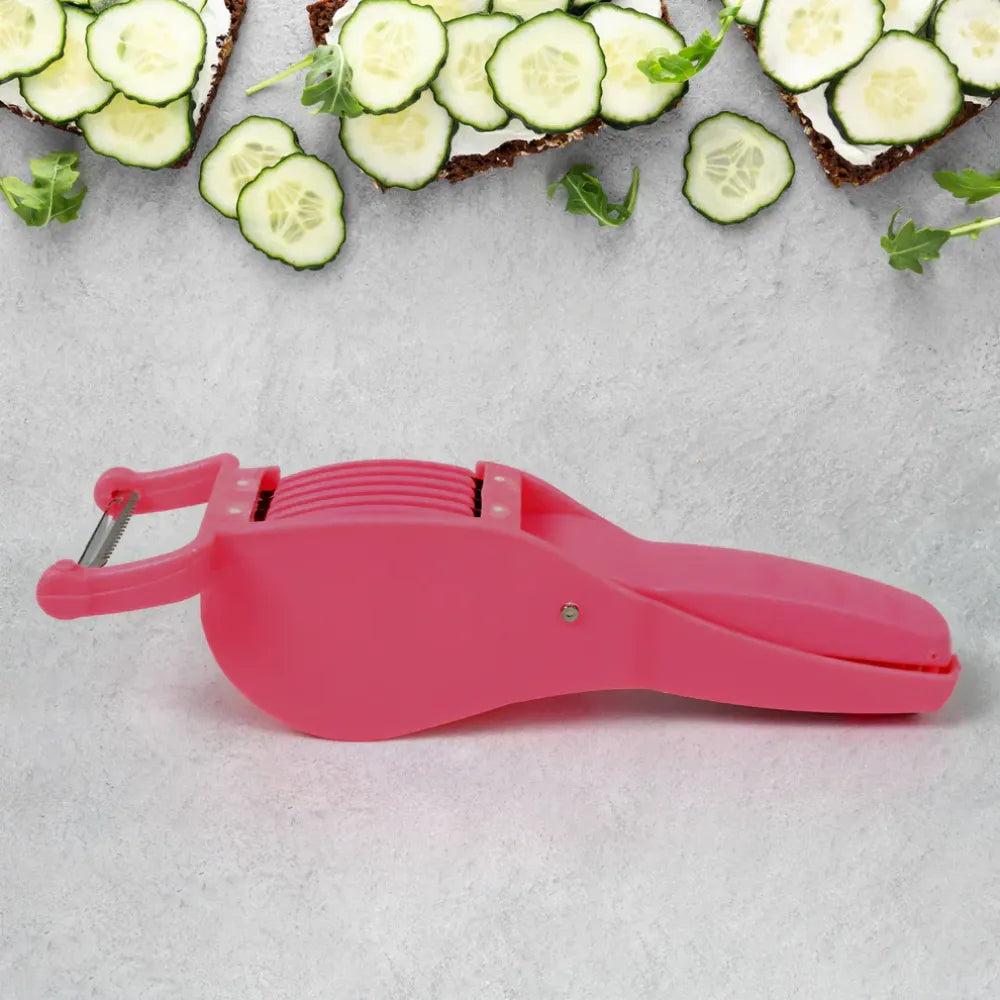 2-in-1 vegetable cutter & peeler - home kitchen