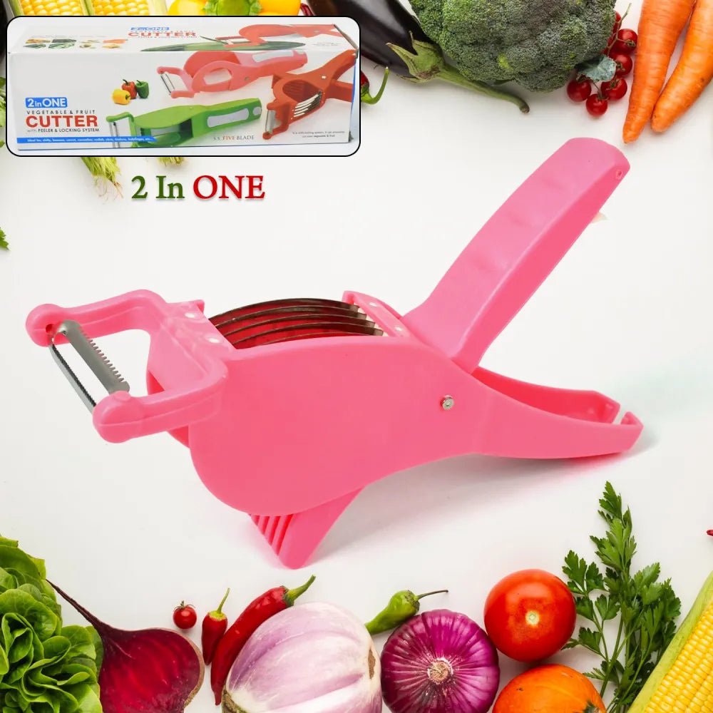 2-in-1 vegetable multi cutter - home & kitchen