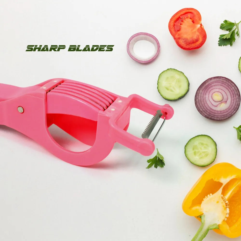 2-in-1 vegetable multi cutter - home & kitchen