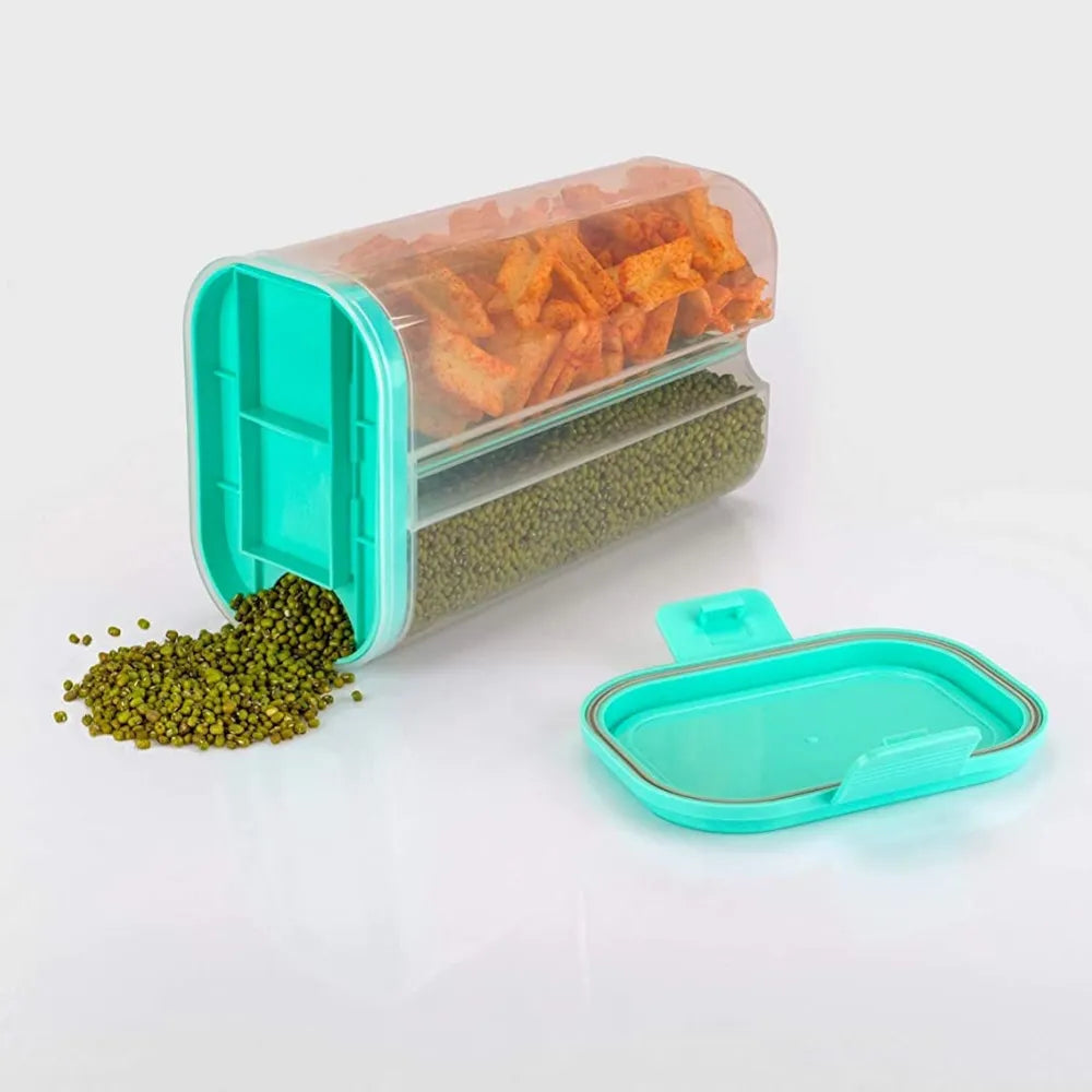 2-section airtight food container - home & kitchen