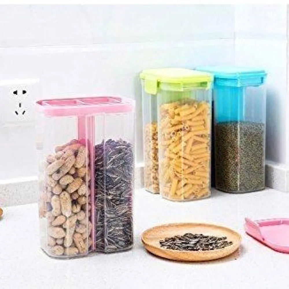 2-section airtight food container - home & kitchen