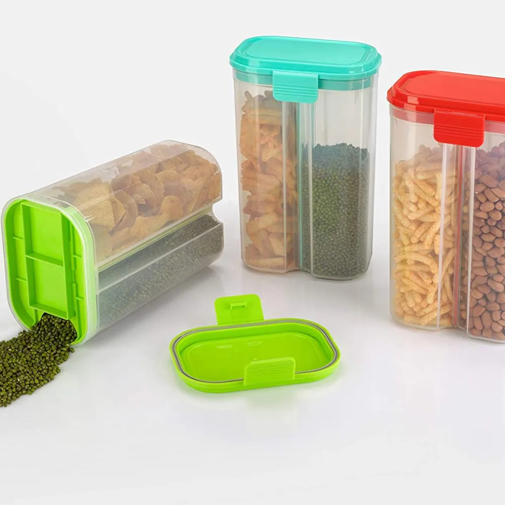 2-section airtight food container - home & kitchen
