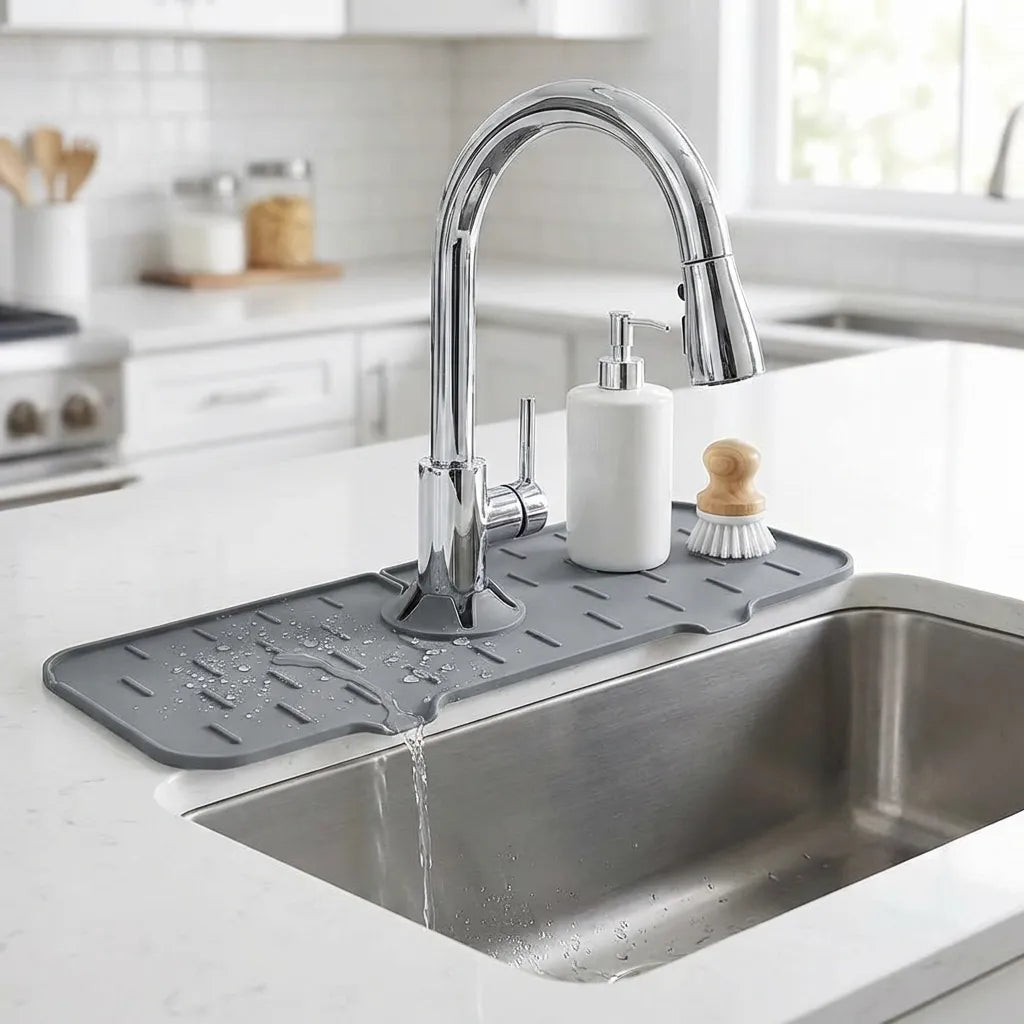 Silicone Faucet Splash Guard – 1 Pc