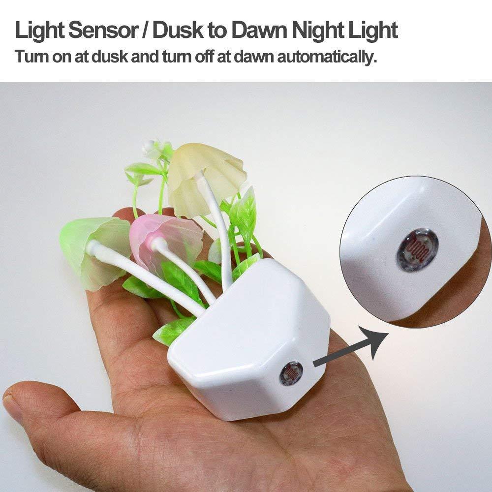 Colorful Mushroom Night Light