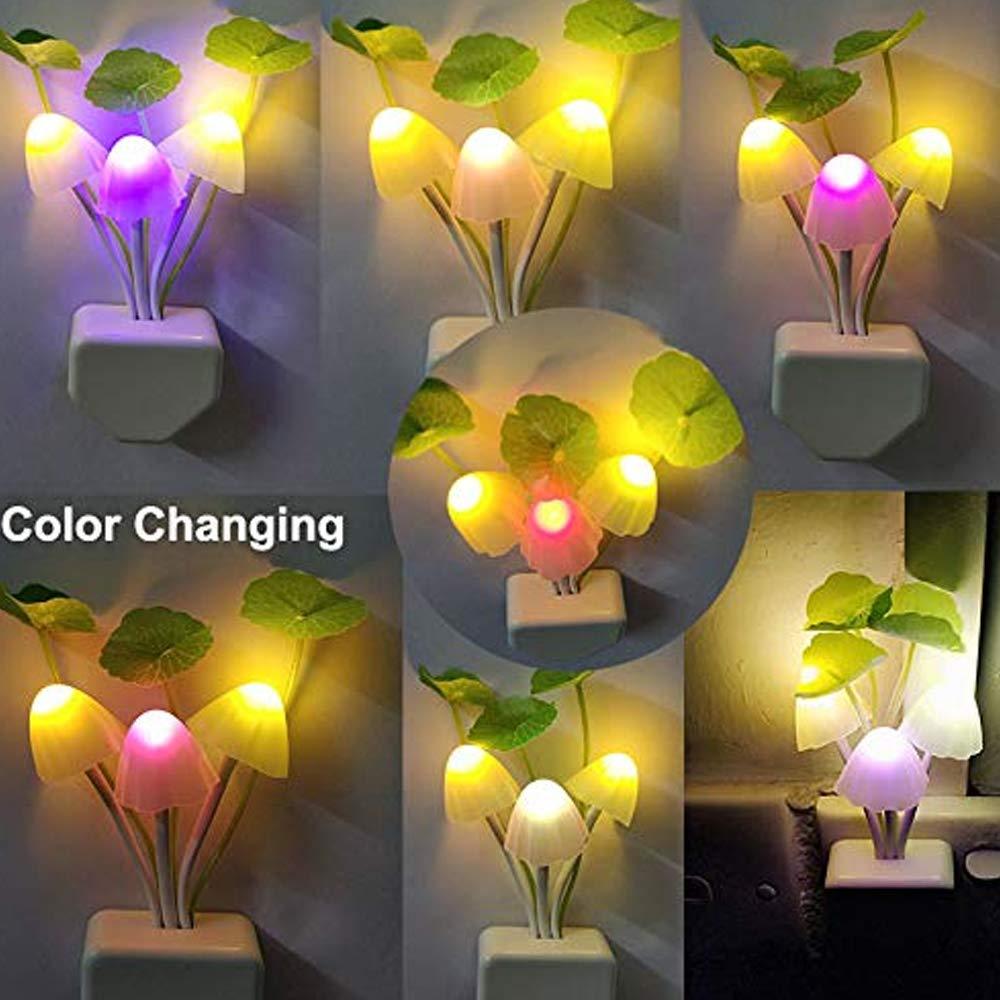 Colorful Mushroom Night Light