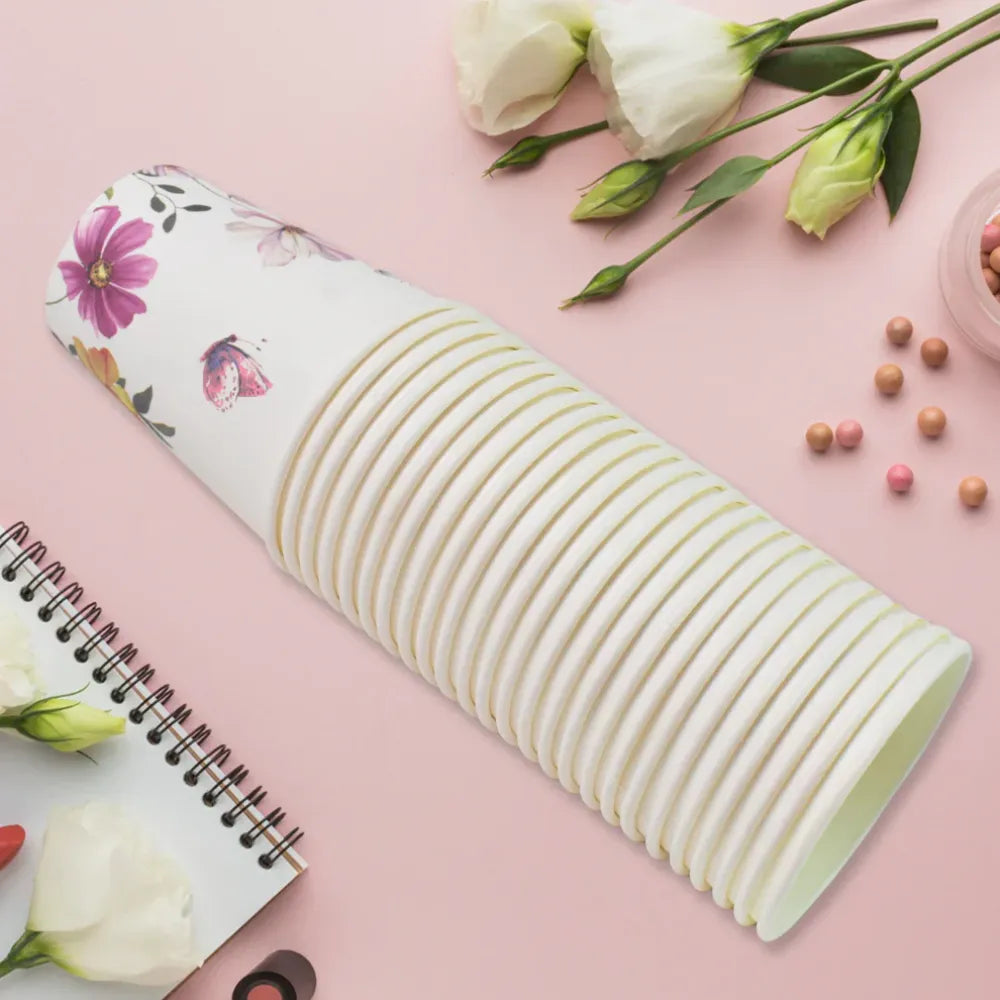 24 pcs mix design paper cups - home & kitchen