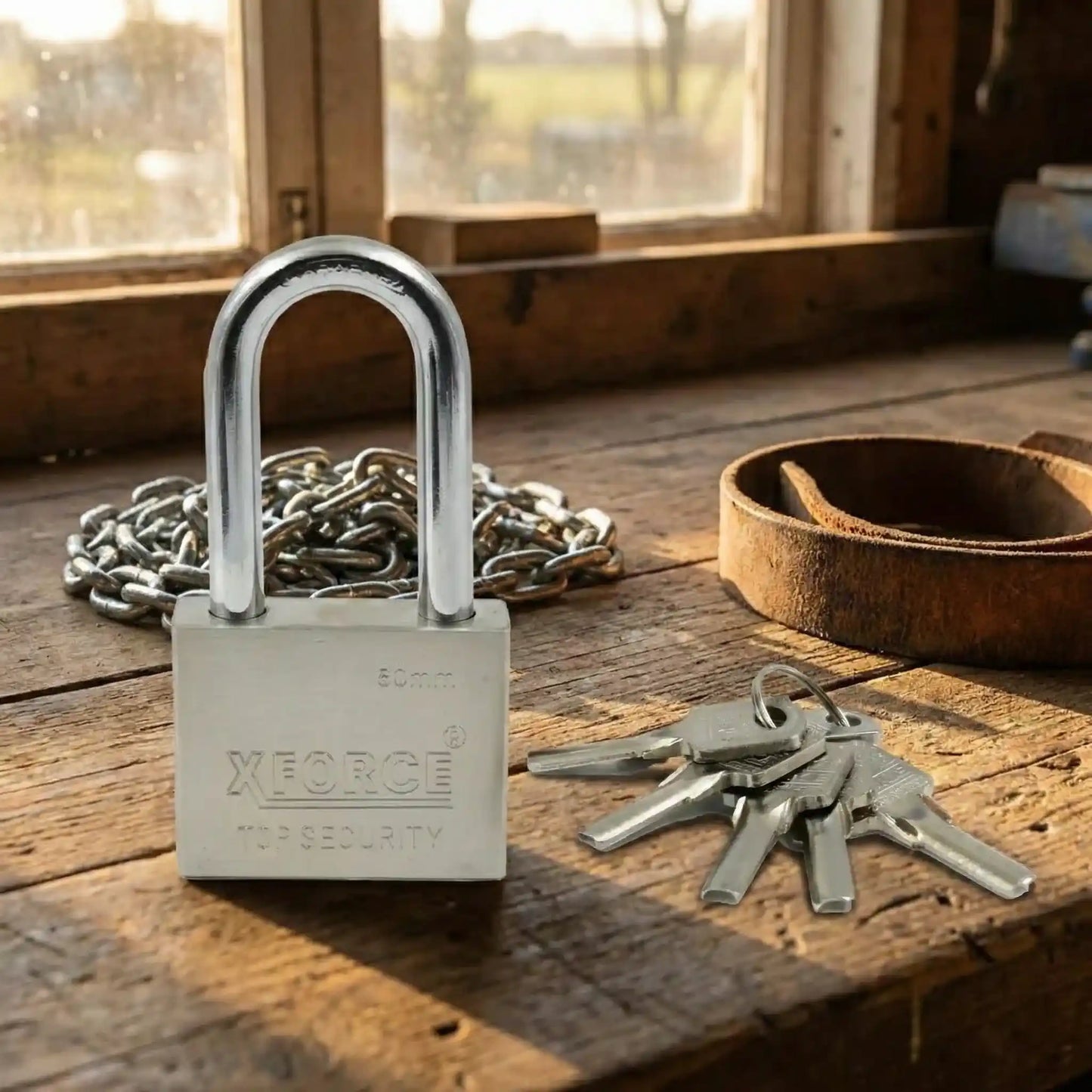 Solid Brass Security Padlock