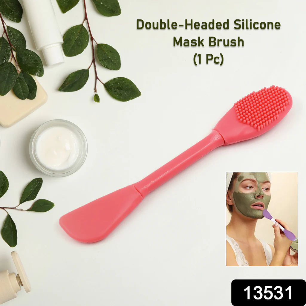Dual-Headed Silicone Mask Brush