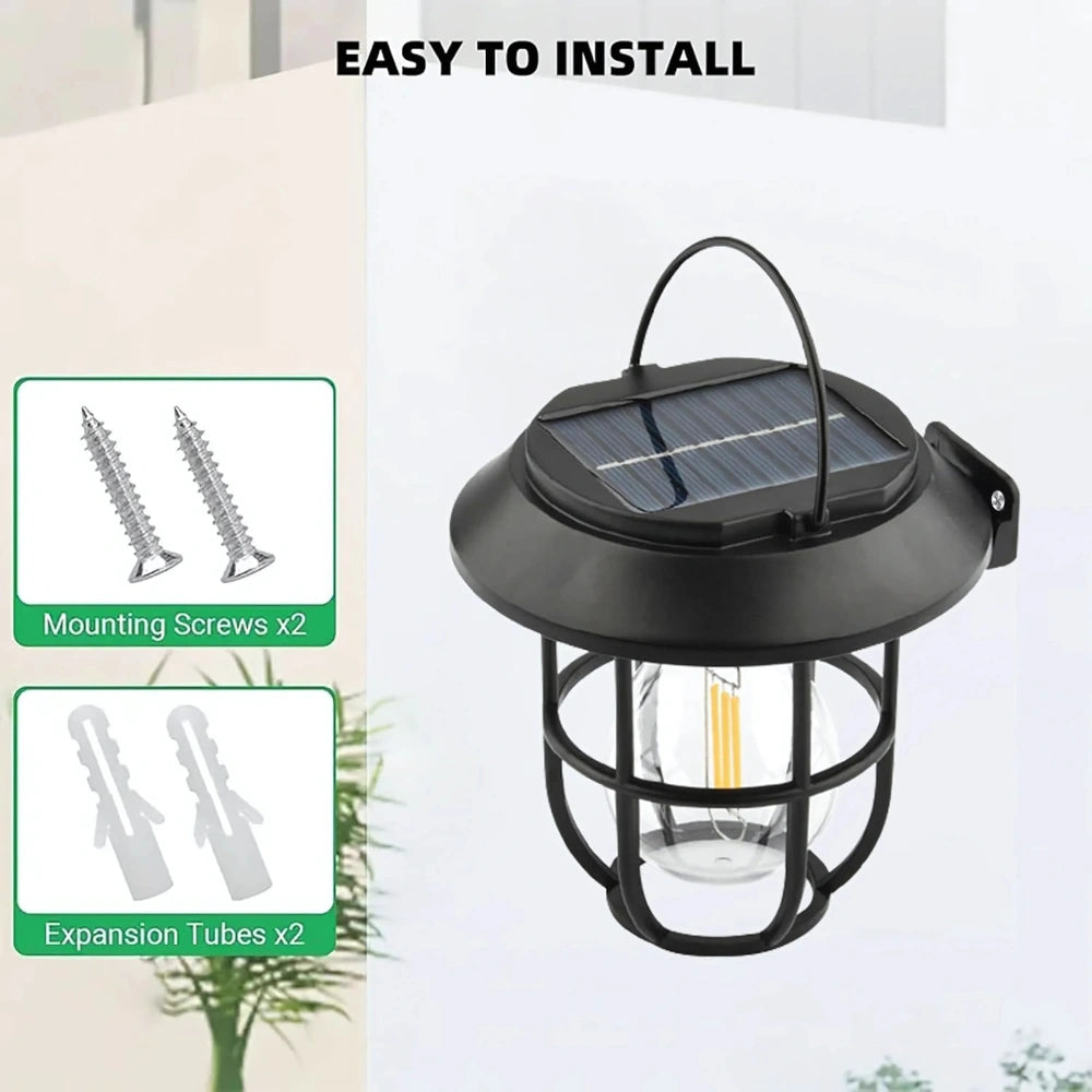 Solar Motion Sensor Wall Light