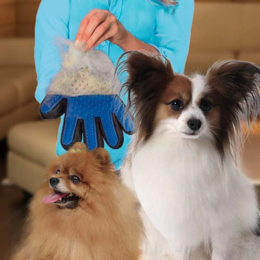 Pet Grooming Glove – Upgrade Version