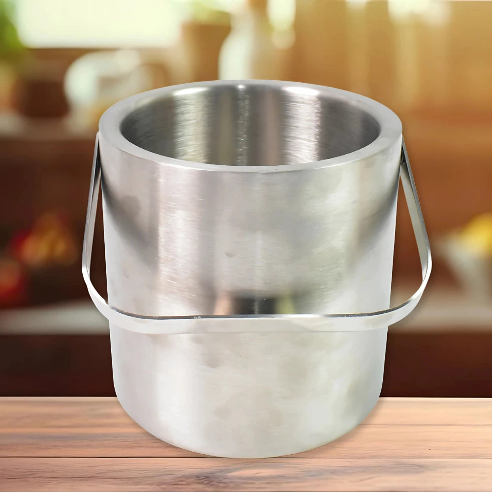 Double-Walled Stainless Ice Bucket