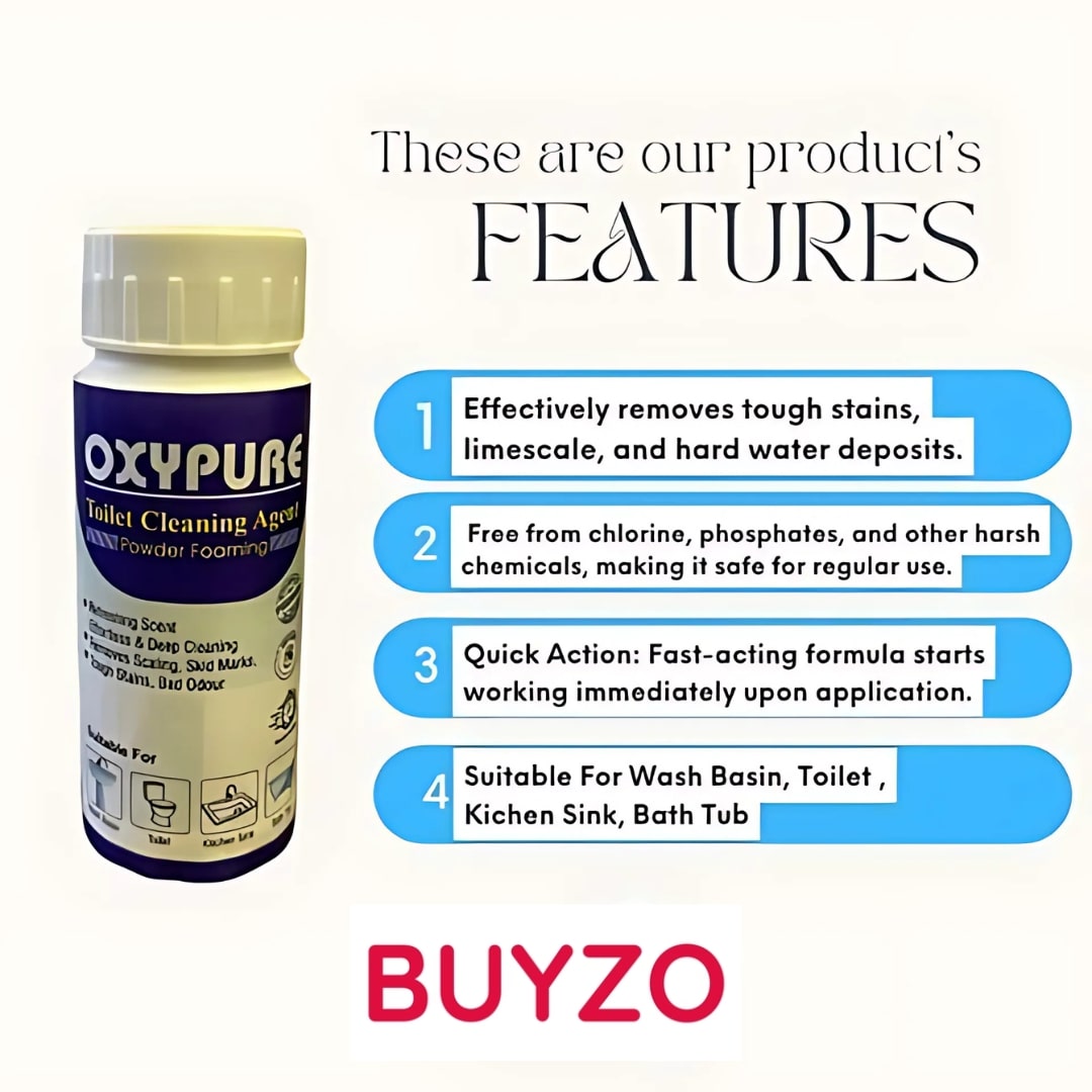 OxyPure Toilet Cleaning Agent (Pack of 2)