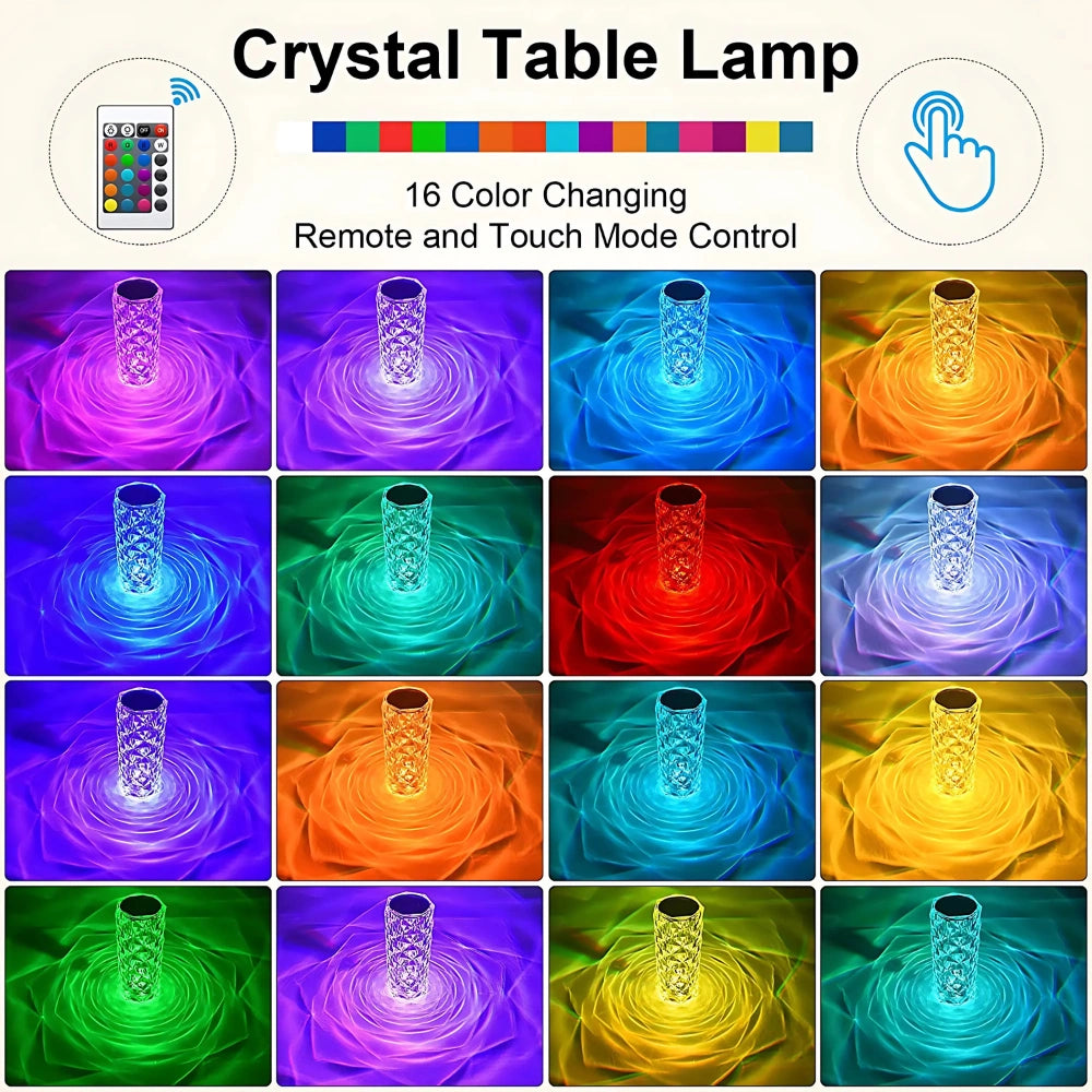 Crystal Touch Night Light