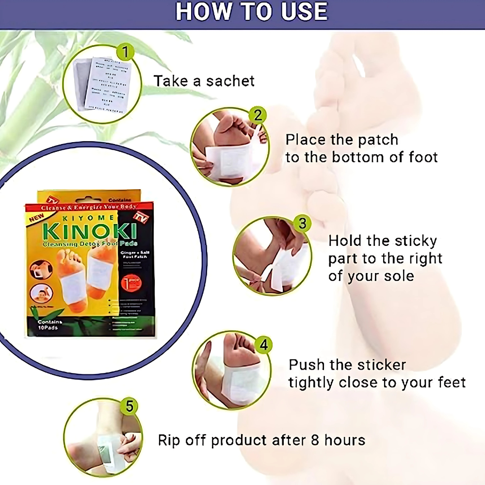 Natural Detox Foot Pads