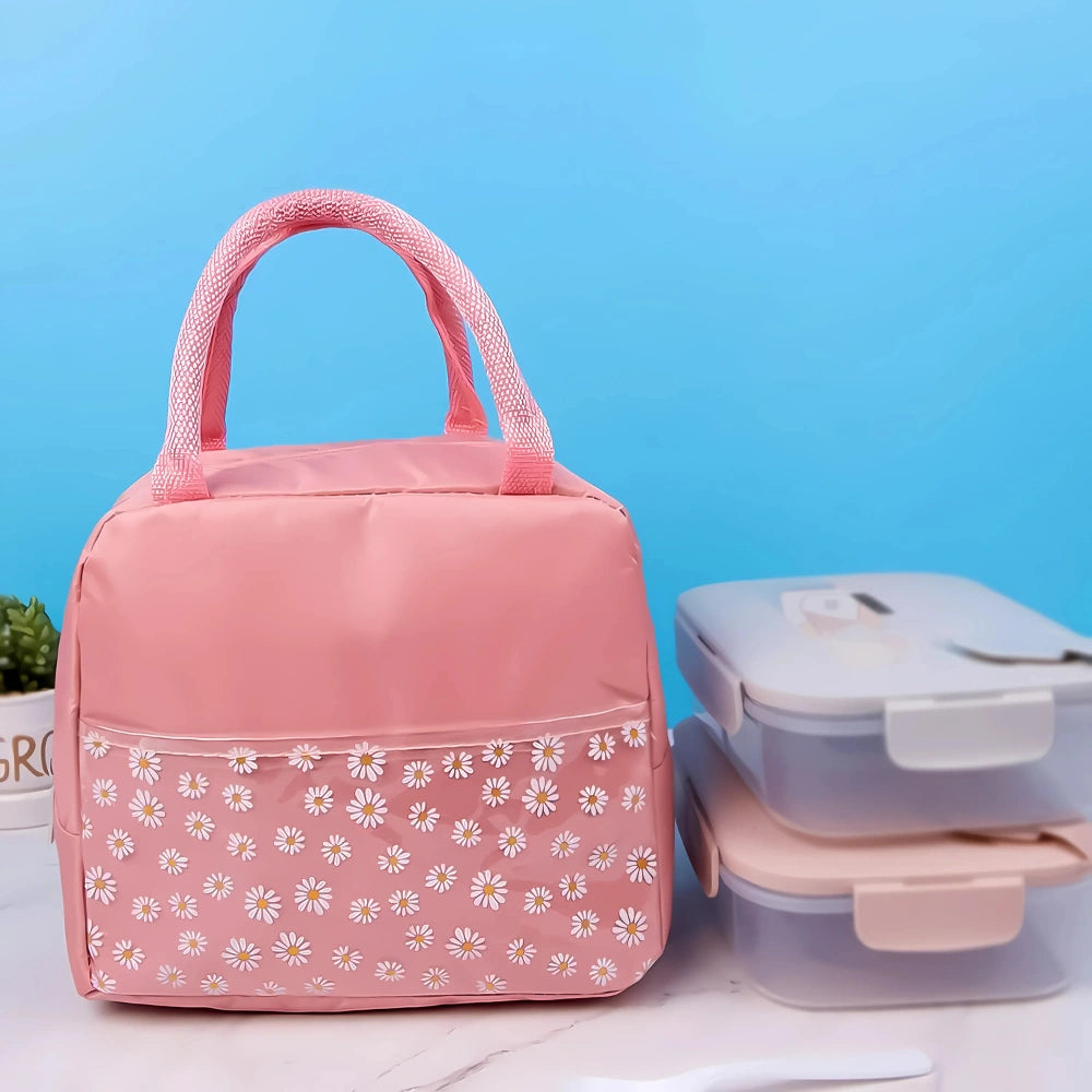 Insulated Lunch Bag with Pockets