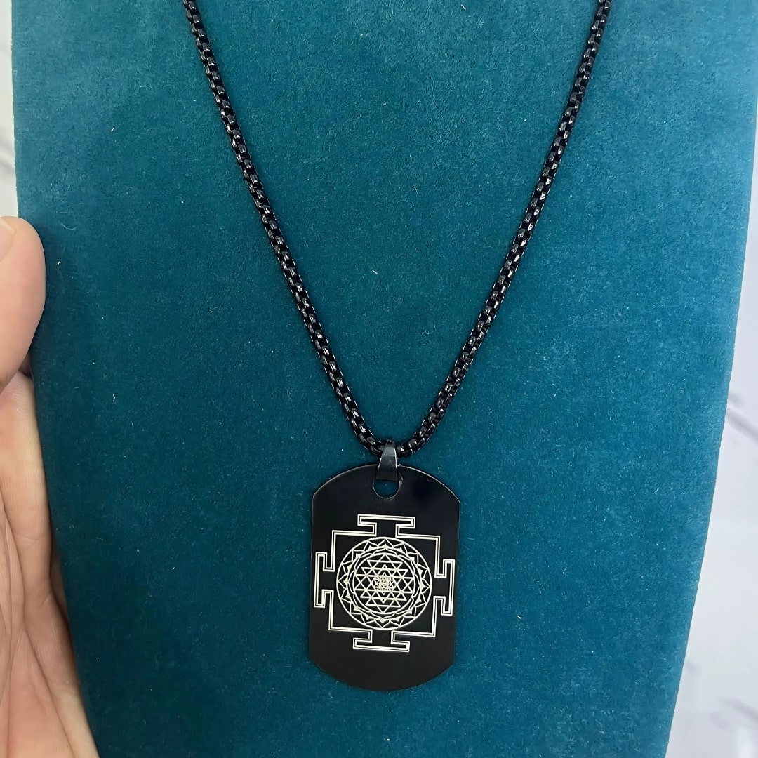 Shree Yantra Chain Necklace