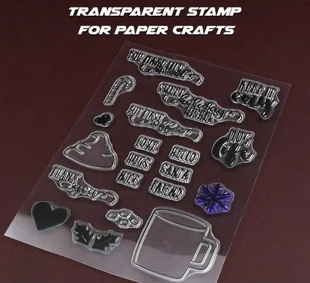 Reusable Clear Silicone Stamps