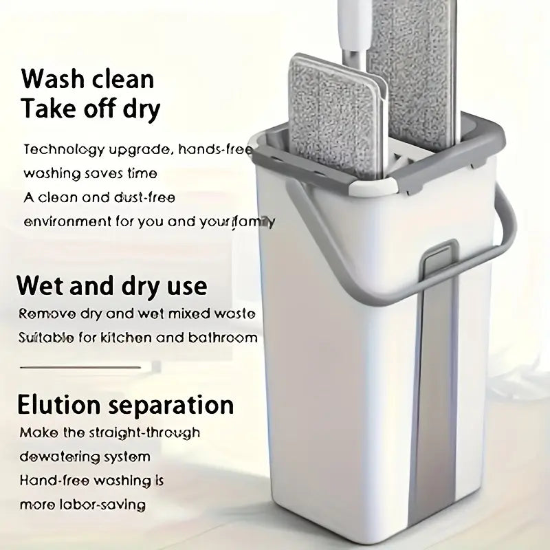 Effortless Flat Mop Set - Home Improvement