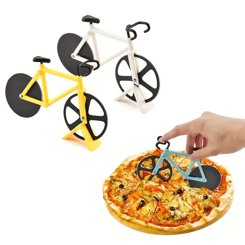 Bicycle-Shaped Pizza Cutter
