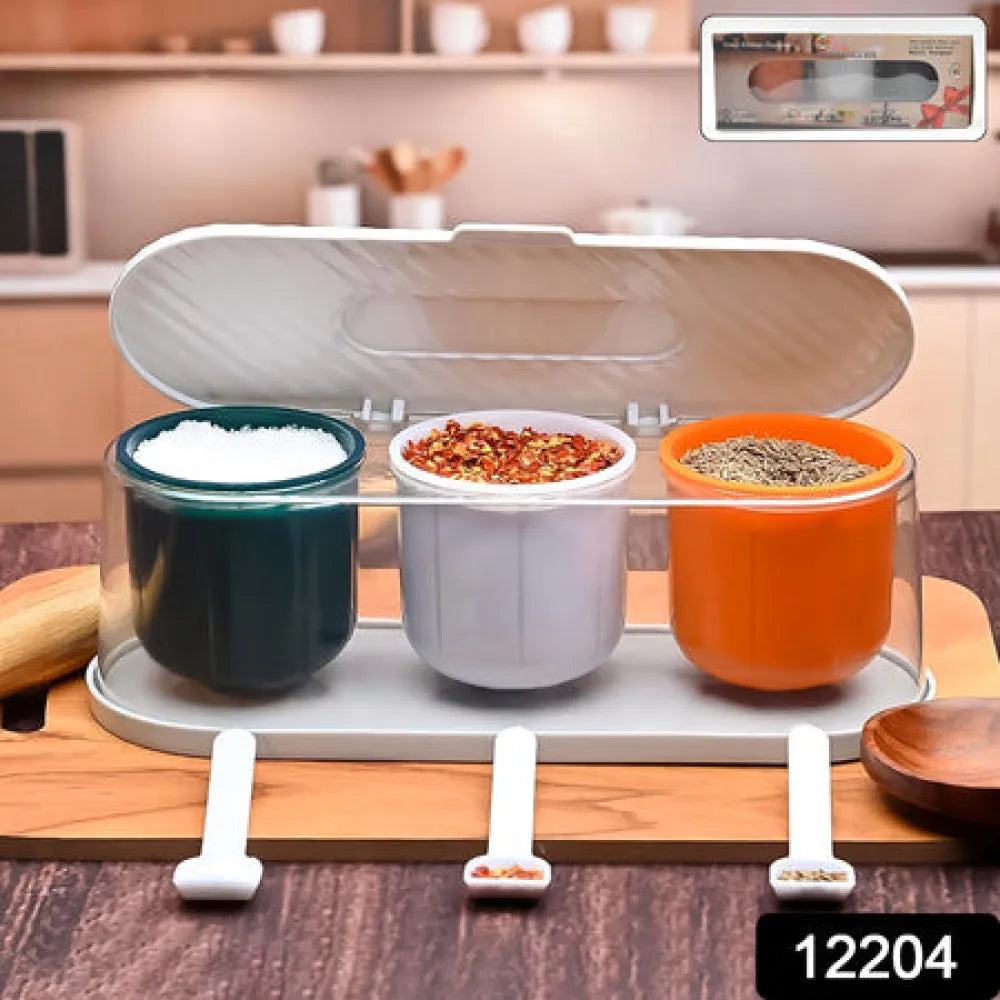 3-grid spice storage box - home & kitchen