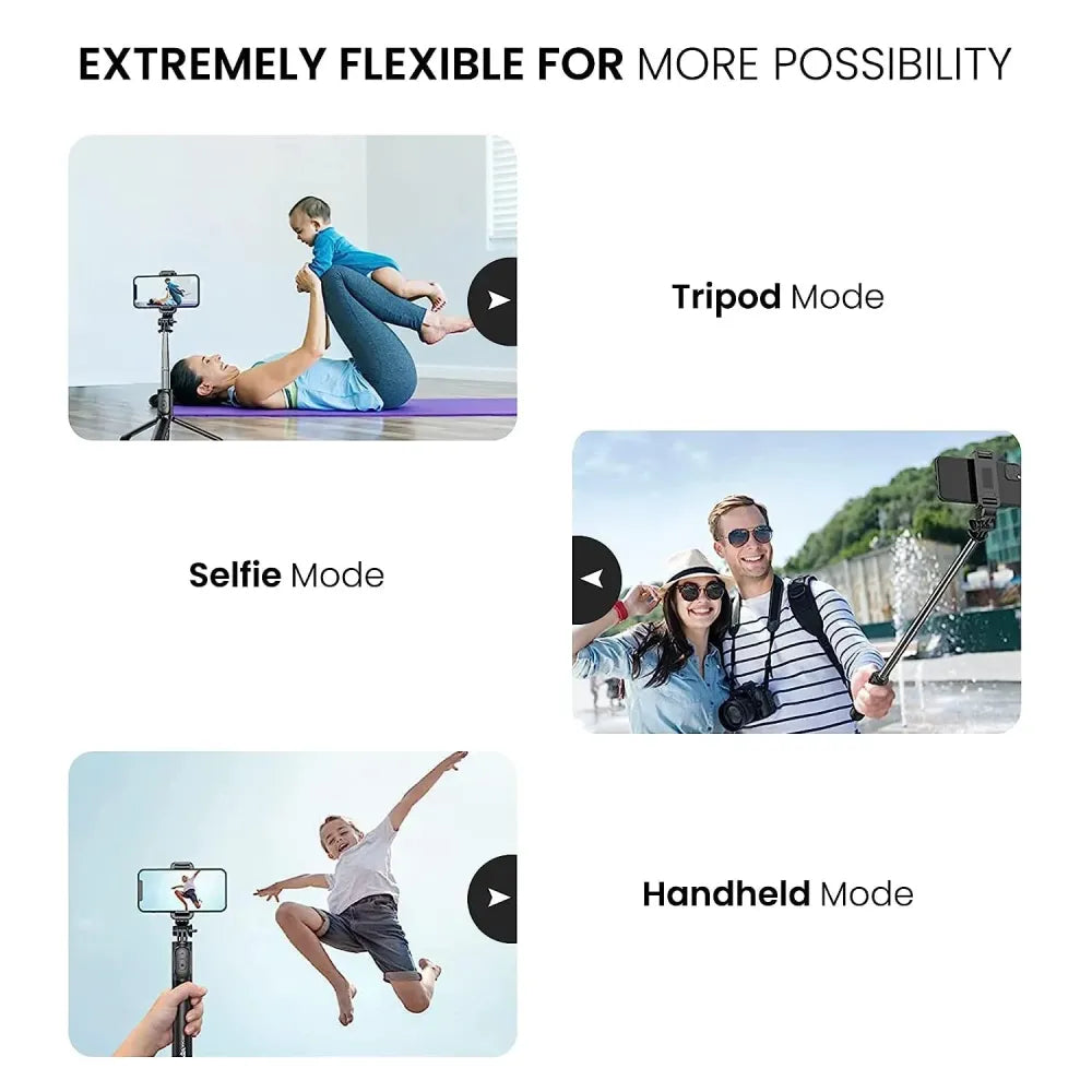 3-in-1 bluetooth tripod