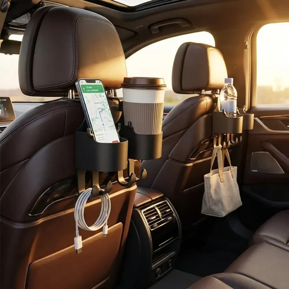 3 in 1 car organiser hook - automotive