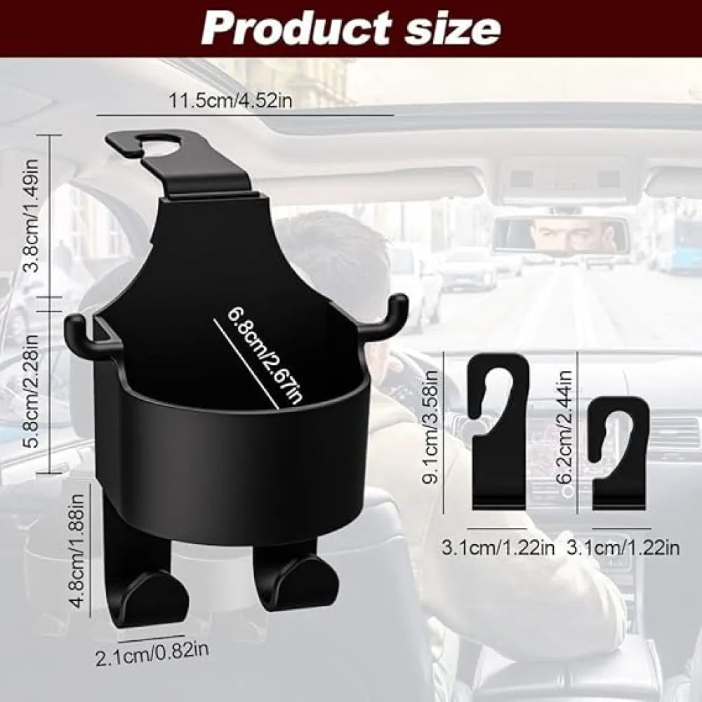 3 in 1 car organiser hook - automotive