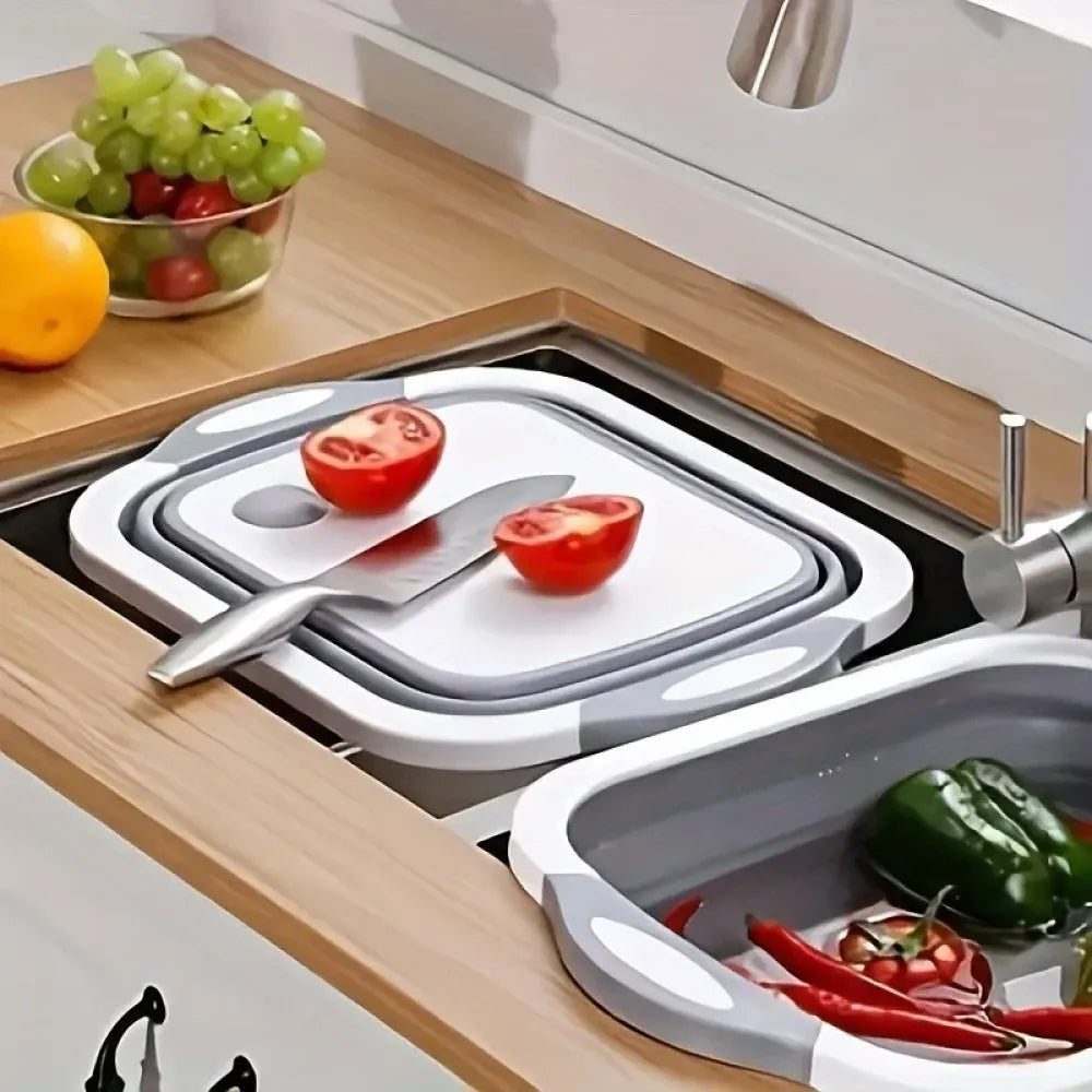 3-in-1 collapsible kitchen helper - tool
