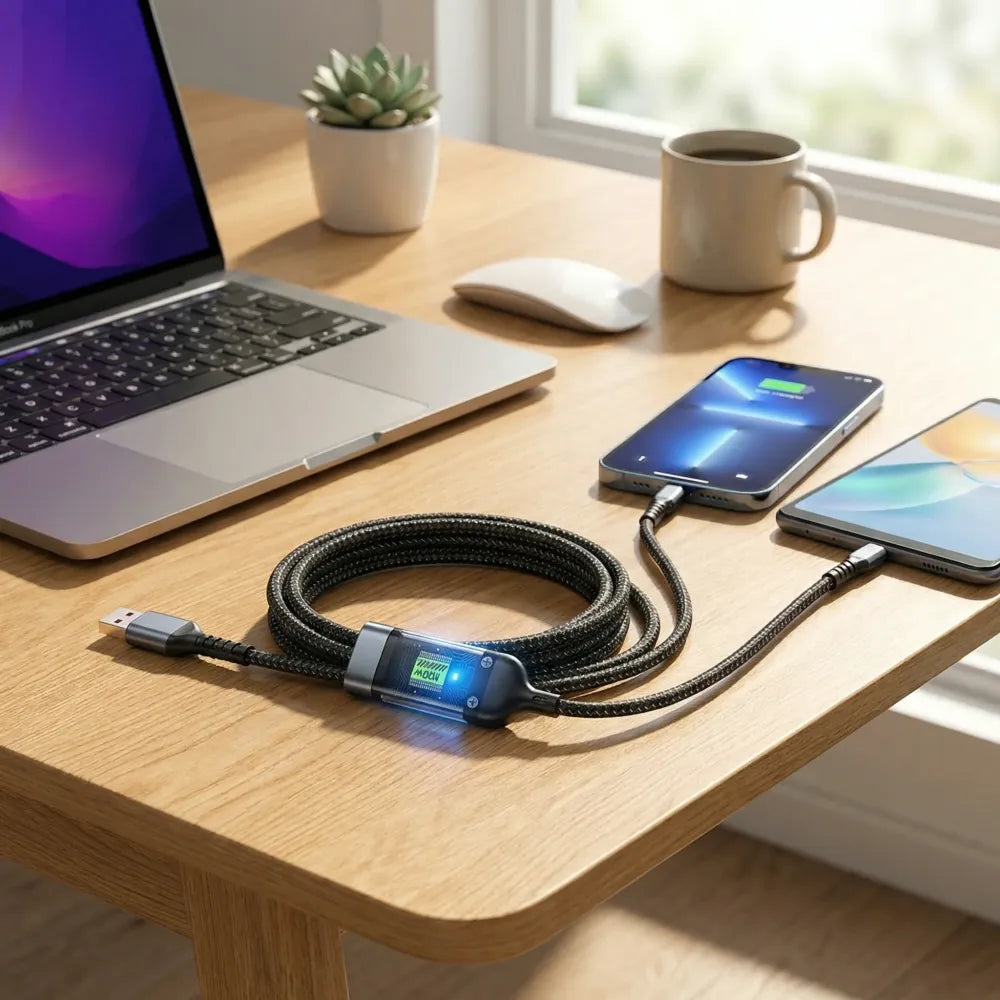 3-in-1 fast charging cable - electronics